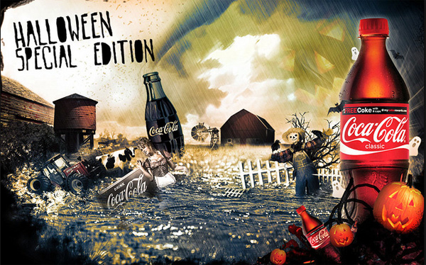 Halloween et la production de contenu, l'exemple de Coca Cola