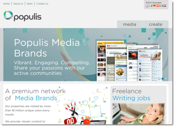 Populis Create, une plateforme de rédaction web